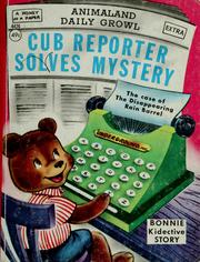 Cover of: Cub reporter solves mystery