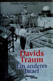 Cover of: Davids Traum: ein anderes Israel