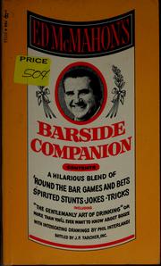 Cover of: Ed McMahon's barside companion by Ed McMahon