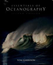 Cover of: Essentials of oceanography by Tom S. Garrison