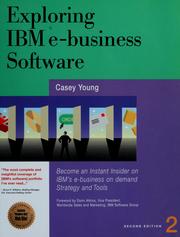 Cover of: Exploring IBM e-business software by Casey Young