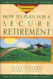 Cover of: How to plan for a secure retirement by Barry Dickman