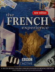 Cover of: The French experience 1 by Marie-Thérèse Bougard