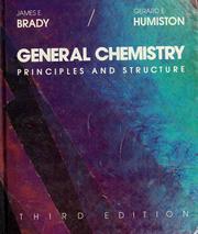 Cover of: General chemistry by James E. Brady