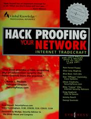 Cover of: Hack proofing your network by Ryan Russell