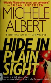 Cover of: Hide in plain sight