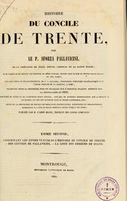 Cover of: Histoire du concile de Trente