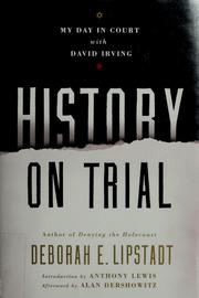 Cover of: History on trial
