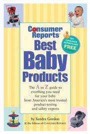 Cover of: Best baby products