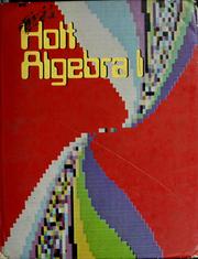 Cover of: Holt algebra 1