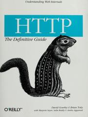 Cover of: HTTP: The Definitive Guide
