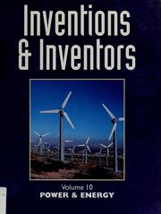 Cover of: Inventions & inventors: Power & energy
