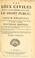 Cover of: Les loix civiles dans leur ordre naturel
