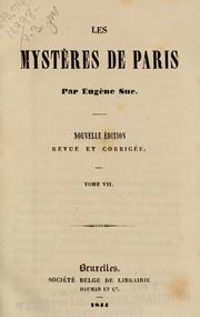 Cover of: Les mystères de Paris