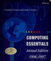 Cover of: McGraw-Hill computing essentials, 1996-1997