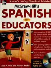 Cover of: McGraw-Hill's Spanish for educators