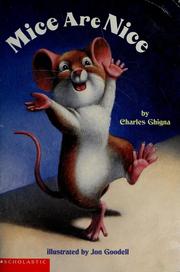 Cover of: Mice are nice