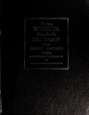 The new Webster encyclopedic dictionary of the English language by Virginia S. Thatcher
