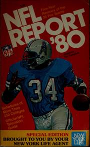 Cover of: NFL report '80: five-year reviews of the 28 pro teams .