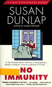 Cover of: No immunity by Susan Dunlap
