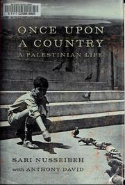 Cover of: Once upon a country by Sari Nusseibeh