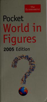 Cover of: Pocket world in figures 2005 by Economist Newspaper Ltd