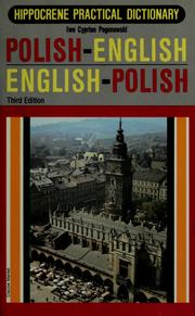 Cover of: Practical Polish-English English-Polish dictionary by Iwo Pogonowski