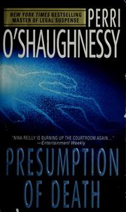 Cover of: Presumption of death