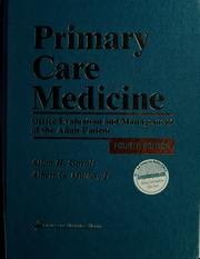Cover of: Primary care medicine by Allan H. Goroll