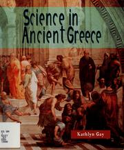 Cover of: Science in Ancient Greece