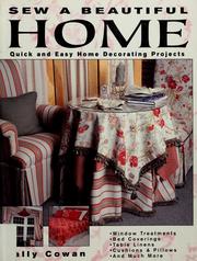 Cover of: Sew a beautiful home