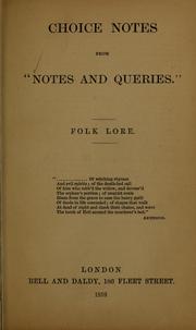 Cover of: Folklore by 