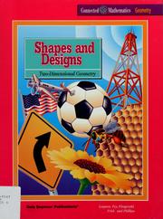 Shapes and Designs by Glenda Lappan, James T. Fey, William M. Fitzgerald