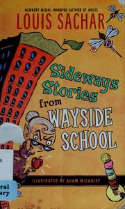Cover of: Sideways stories from Wayside School by Louis Sachar