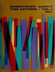Cover of: Something About the Author v. 4