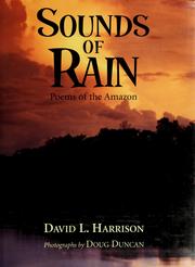Cover of: Sounds of rain by David L. Harrison