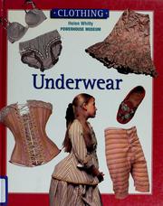 Cover of: Underwear by Helen Whitty