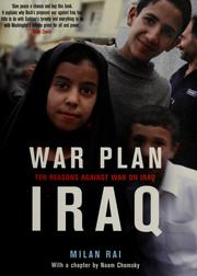 Cover of: War plan Iraq by Milan Rai