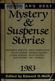 Cover of: The Year's best mystery & suspense stories 1983