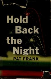 Cover of: Hold back the night by Pat Frank