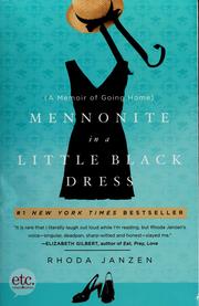 Mennonite in a little black dress by Rhoda Janzen