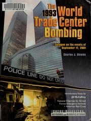 Cover of: The 1993 World Trade Center bombing by Charles J. Shields