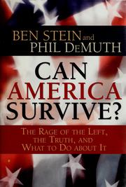 Cover of: Can America survive? by Stein, Benjamin