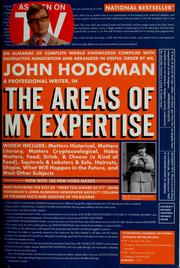 Cover of: The areas of my expertise by John Hodgman