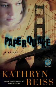 Cover of: PaperQuake | Kathryn Reiss