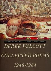 Cover of: Collected poems, 1948-1984 by Derek Walcott