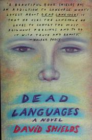 Cover of: Dead languages