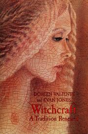 Cover of: Witchcraft: a tradition renewed