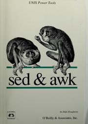 Cover of: sed & awk by Dale Dougherty