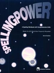 Cover of: Spelling Power | Burton Goodman